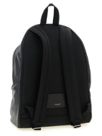 Saint Laurent Black Calfskin Backpack Saint Laurent