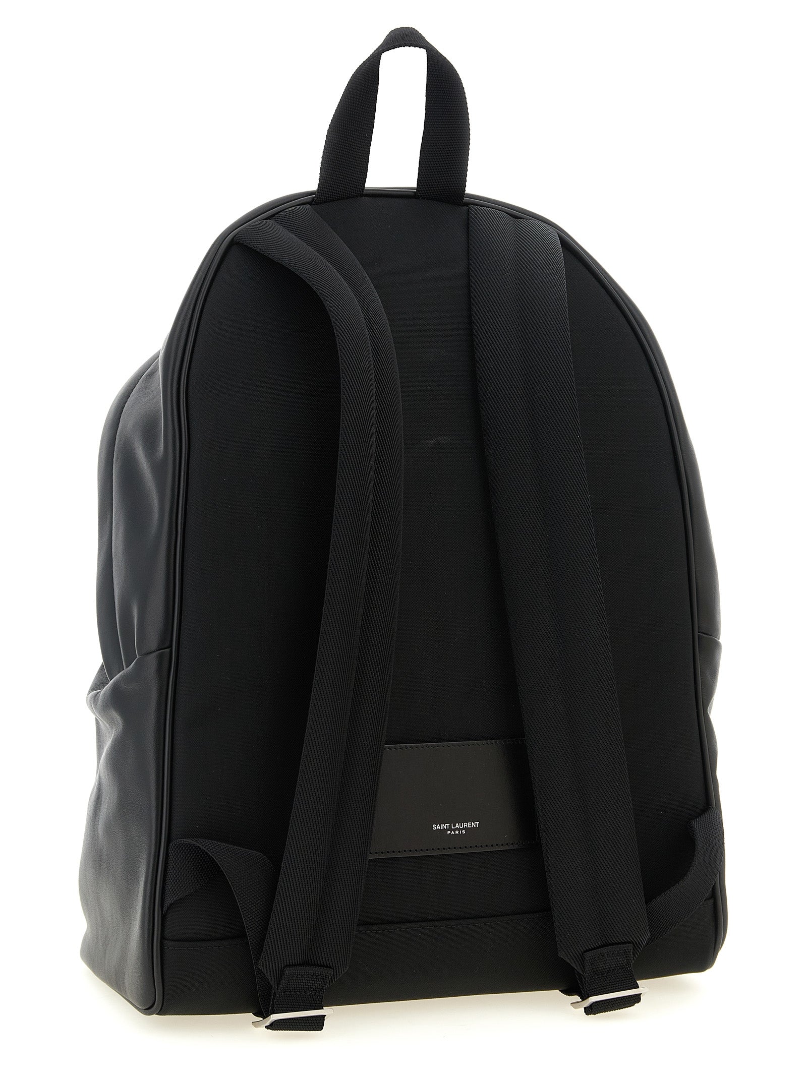 Saint Laurent Black Calfskin Backpack Saint Laurent