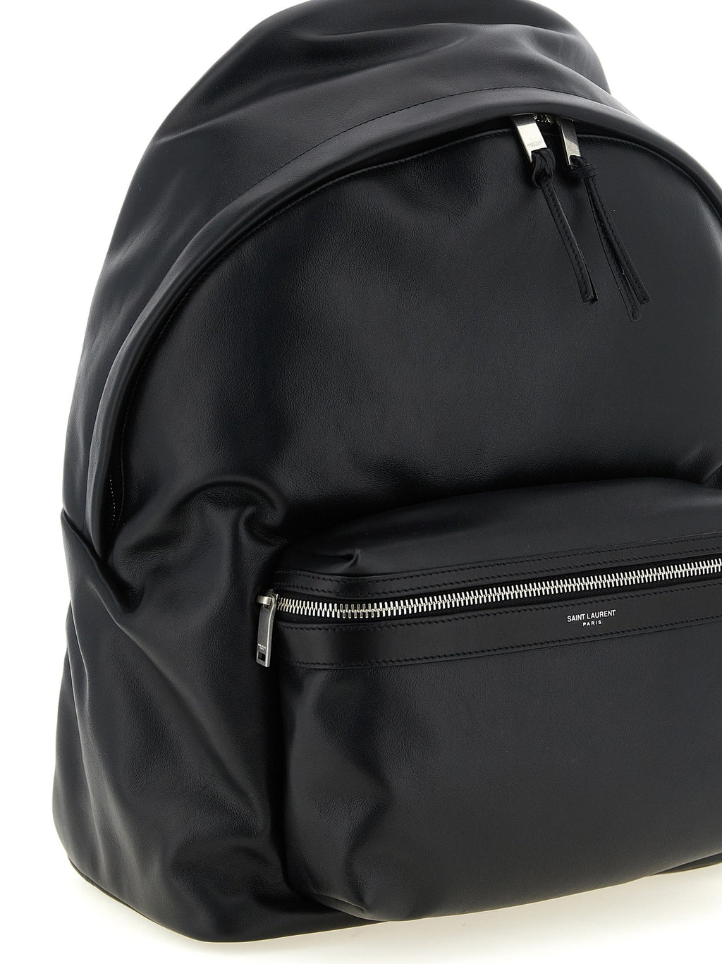 Saint Laurent Black Calfskin Backpack Saint Laurent