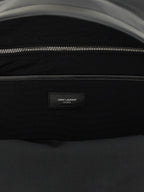 Saint Laurent Black Calfskin Backpack Saint Laurent