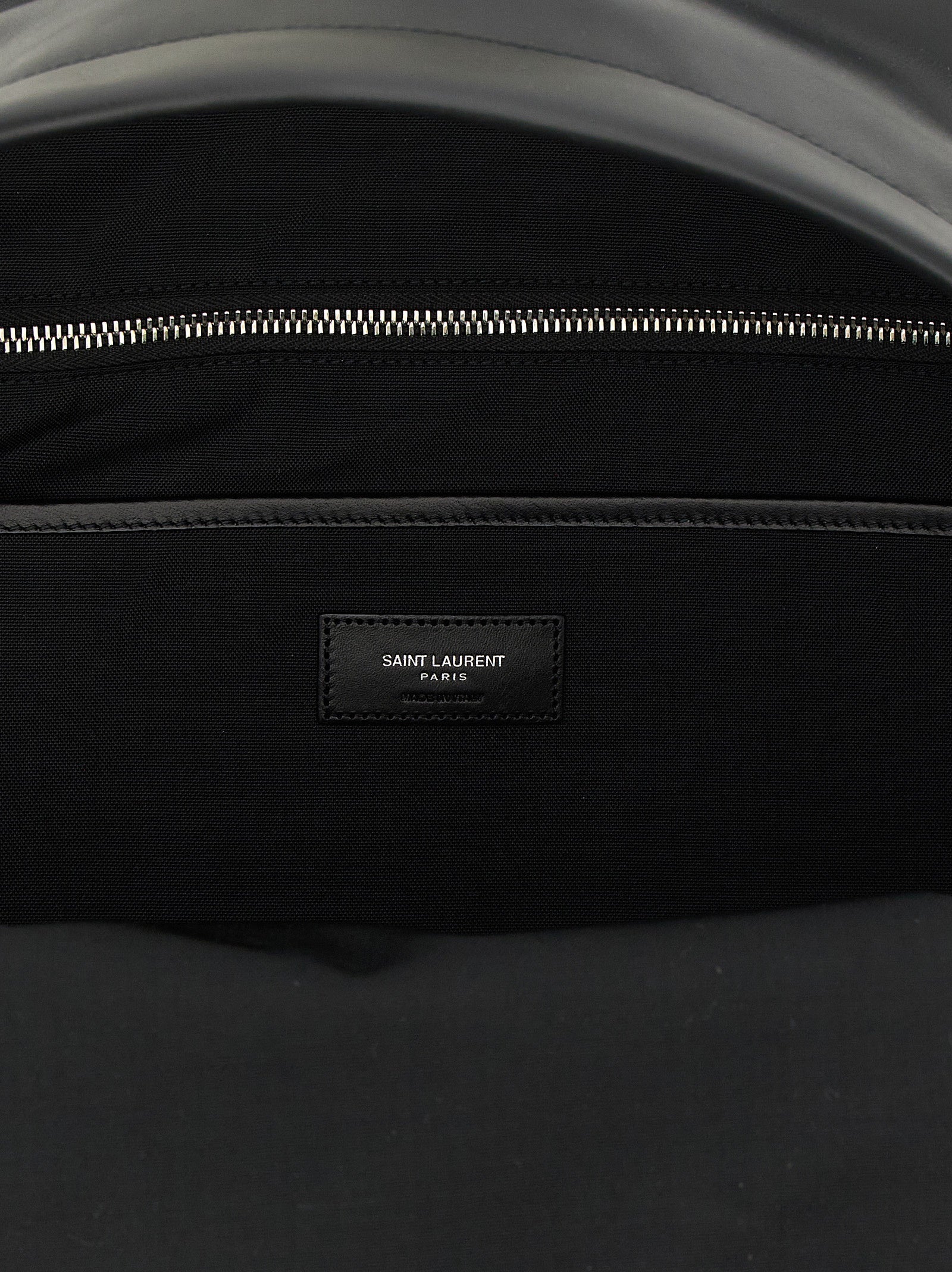 Saint Laurent Black Calfskin Backpack Saint Laurent