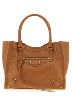 Balenciaga Brown Lamb Leather Tote Bag Balenciaga