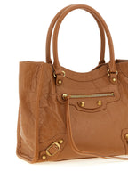 Balenciaga Brown Lamb Leather Tote Bag Balenciaga