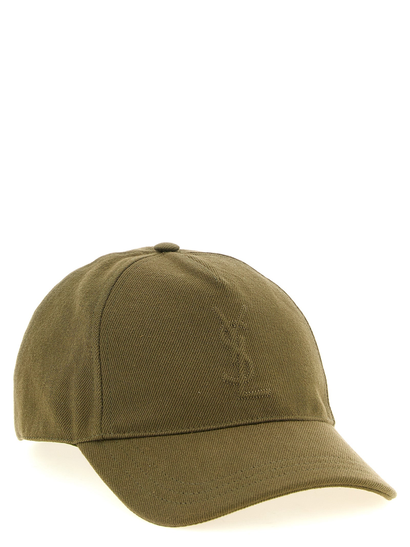 Saint Laurent Bicolor Cotton Cap (Baseball Hat) Saint Laurent
