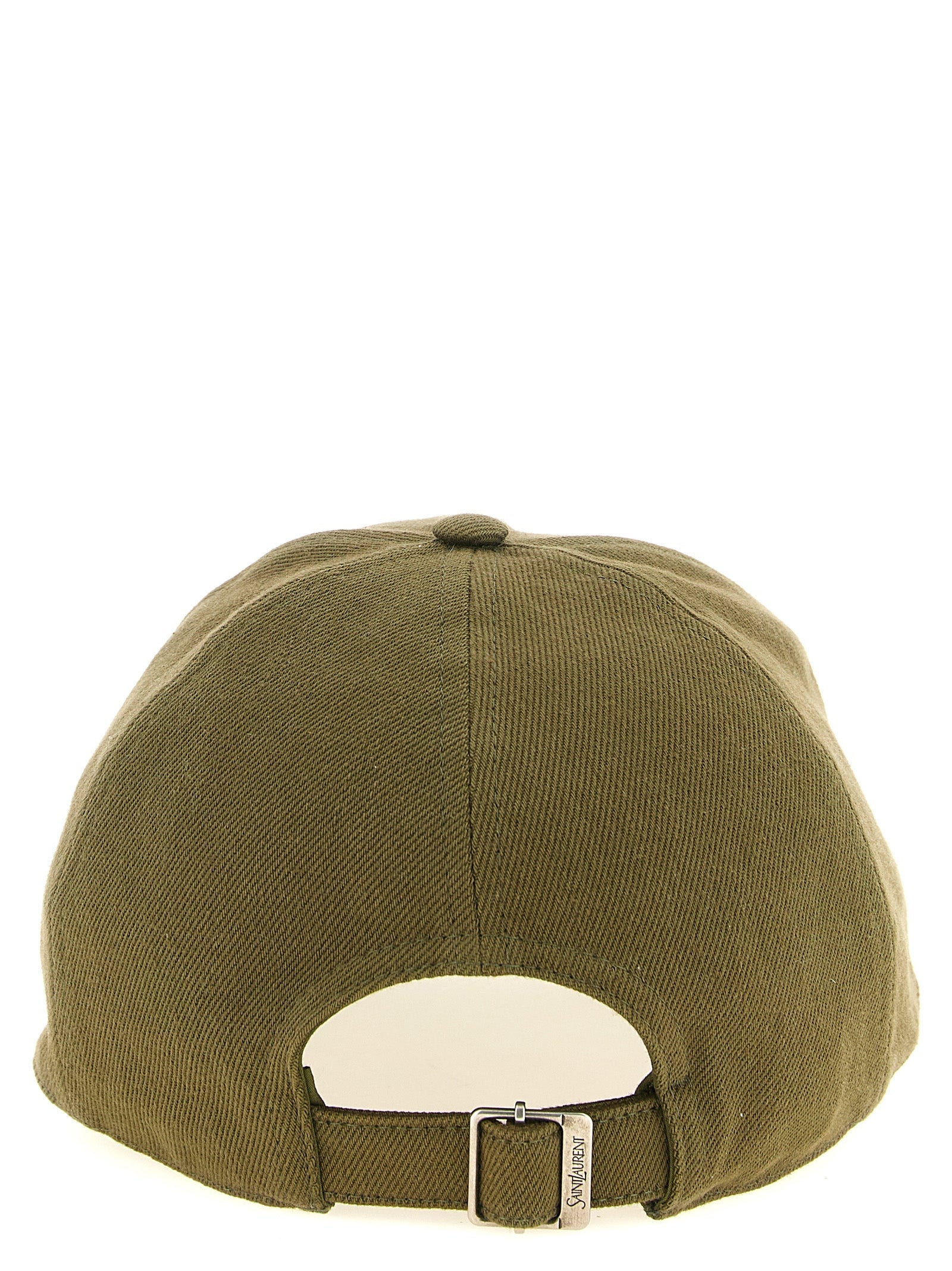 Saint Laurent Bicolor Cotton Cap (Baseball Hat) Saint Laurent