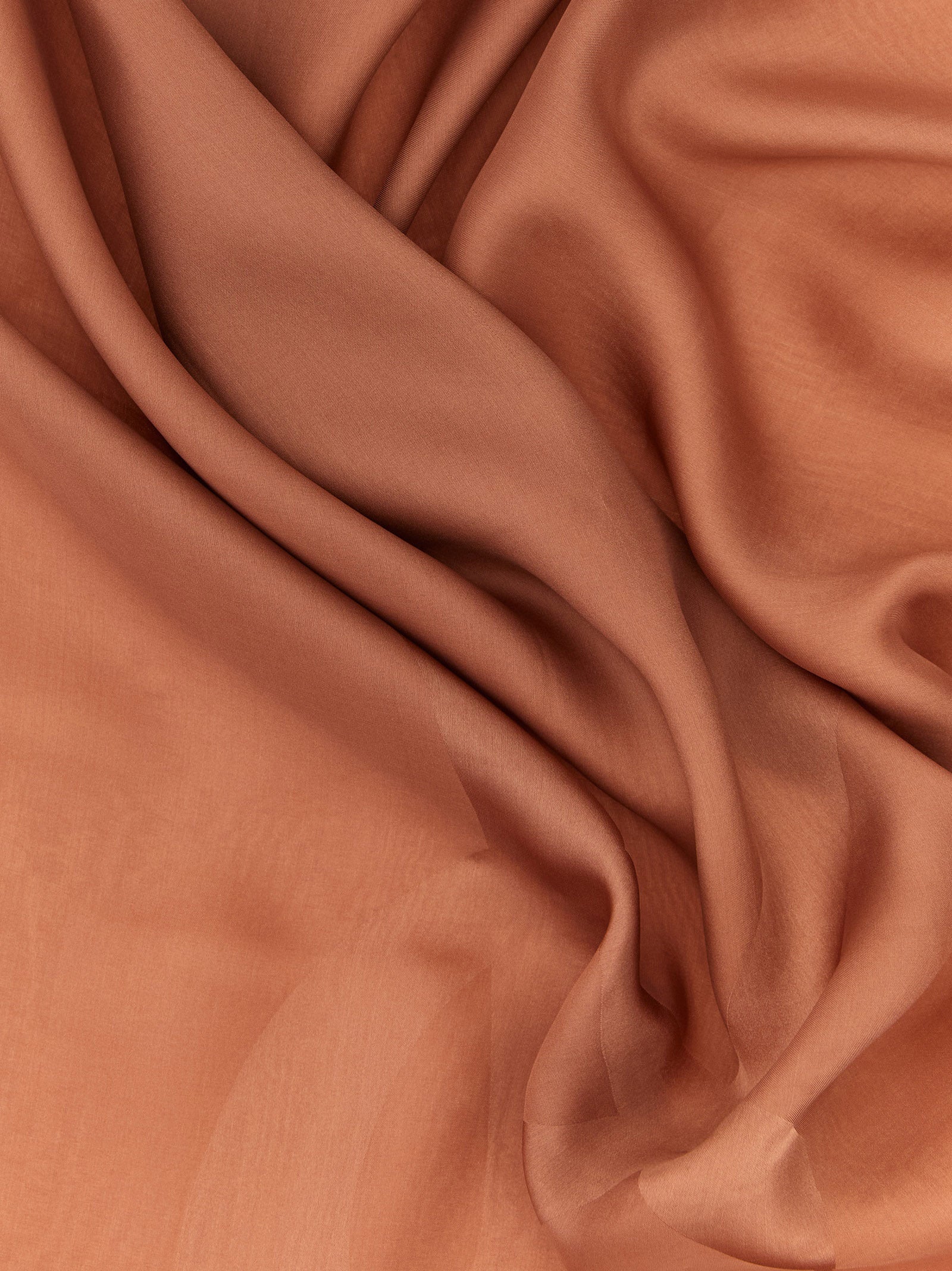 Saint Laurent Brown Silk Scarf Saint Laurent