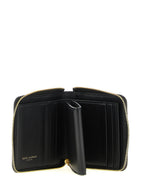 Saint Laurent Black Lamb Leather Cardholder Saint Laurent