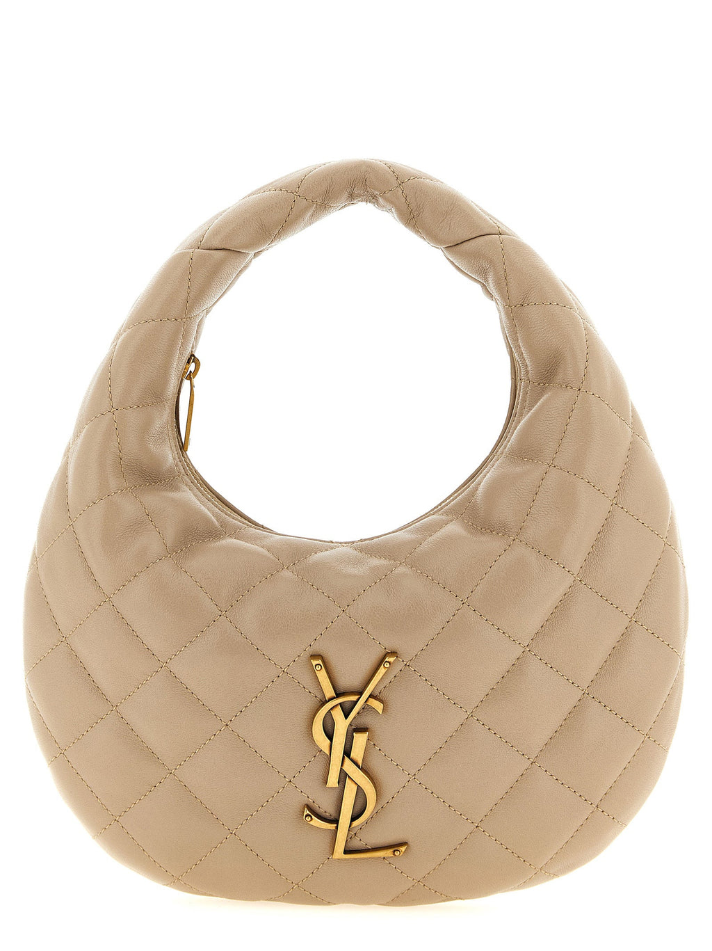 Saint Laurent Beige Lamb Leather Handbag Saint Laurent