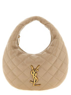 Saint Laurent Beige Lamb Leather Handbag Saint Laurent