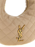 Saint Laurent Beige Lamb Leather Handbag Saint Laurent