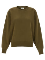 Saint Laurent Bicolor Cotton Sweatshirt Saint Laurent