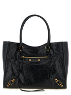Balenciaga Black Lamb Leather Tote Bag Balenciaga