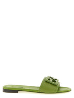 Fendi Bicolor Calfskin Slides Fendi