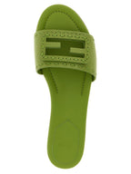 Fendi Bicolor Calfskin Slides Fendi
