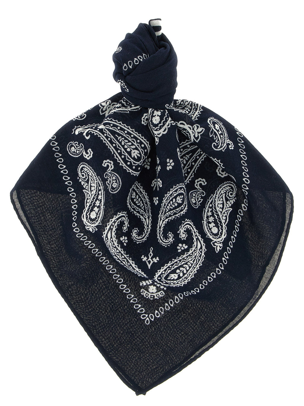 Polo Ralph Lauren Blue Cotton Foulard Polo Ralph Lauren