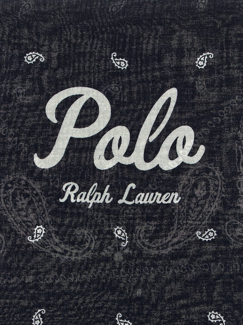 Polo Ralph Lauren Blue Cotton Foulard Polo Ralph Lauren
