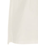 Burberry White Cotton Polo Shirt Burberry