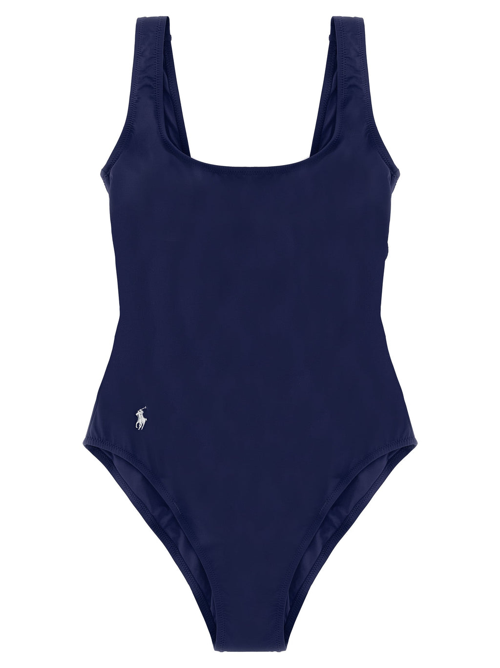 Polo Ralph Lauren Blue Nylon One-Piece Swimsuit Polo Ralph Lauren