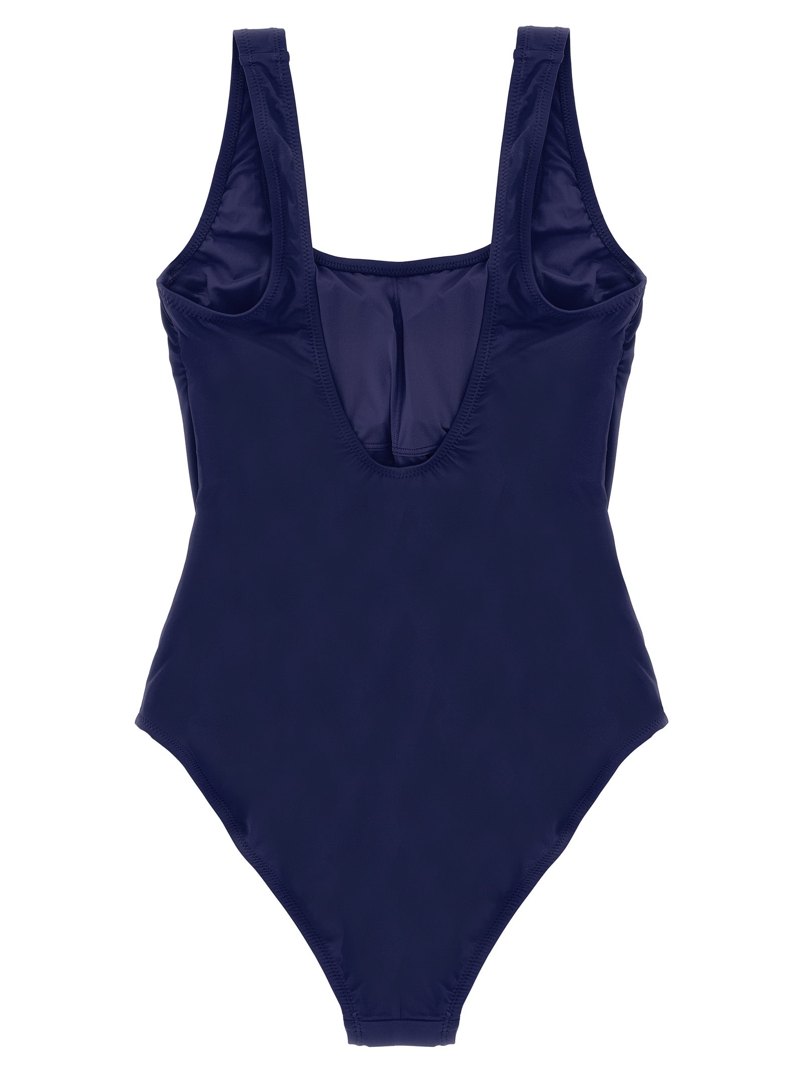 Polo Ralph Lauren Blue Nylon One-Piece Swimsuit Polo Ralph Lauren
