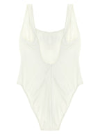 Polo Ralph Lauren White Nylon One-Piece Swimsuit Polo Ralph Lauren