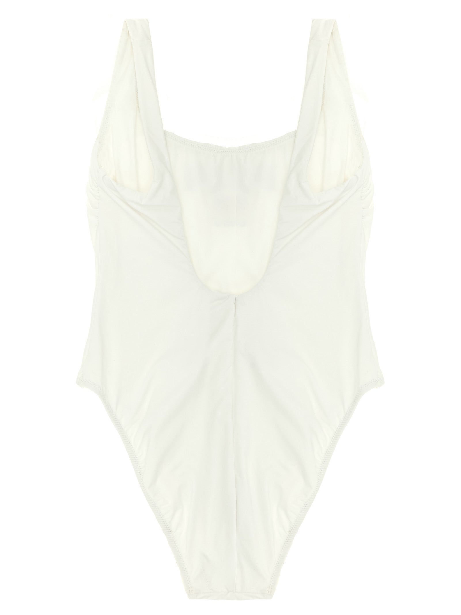 Polo Ralph Lauren White Nylon One-Piece Swimsuit Polo Ralph Lauren
