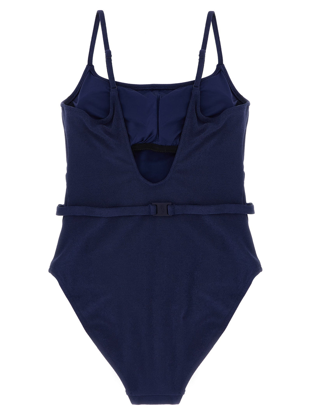 Polo Ralph Lauren Blue Polyester One-Piece Swimsuit Polo Ralph Lauren