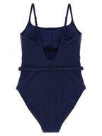 Polo Ralph Lauren Blue Polyester One-Piece Swimsuit Polo Ralph Lauren