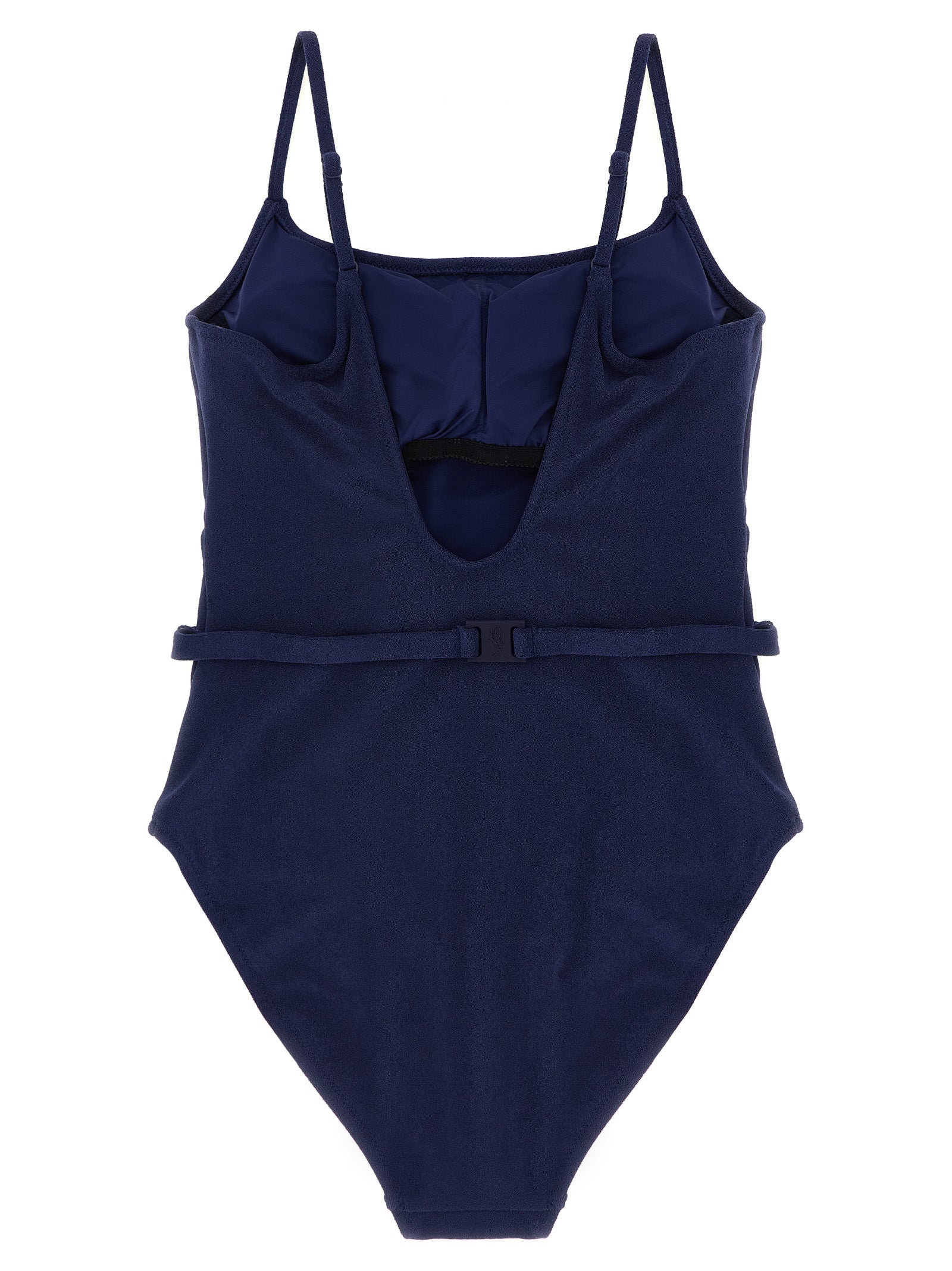 Polo Ralph Lauren Blue Polyester One-Piece Swimsuit Polo Ralph Lauren