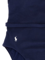 Polo Ralph Lauren Blue Polyester One-Piece Swimsuit Polo Ralph Lauren