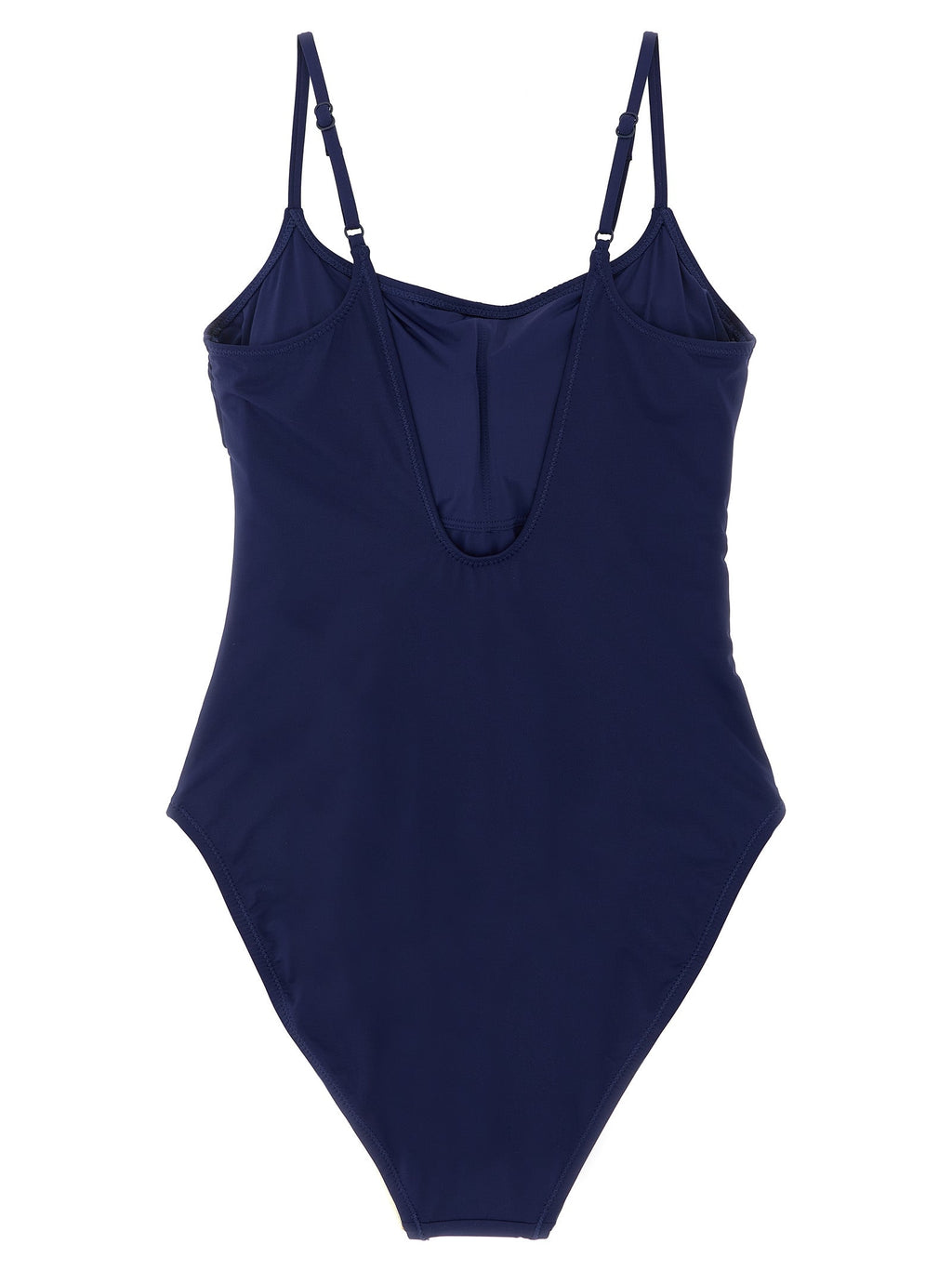 Polo Ralph Lauren Blue Nylon One-Piece Swimsuit Polo Ralph Lauren