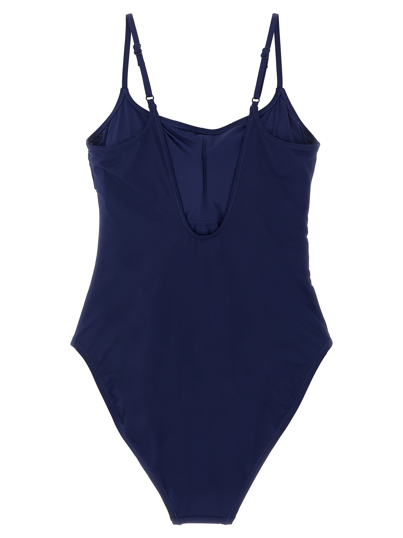 Polo Ralph Lauren Blue Nylon One-Piece Swimsuit Polo Ralph Lauren