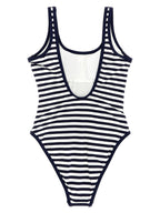Polo Ralph Lauren Blue Nylon One-Piece Swimsuit Polo Ralph Lauren