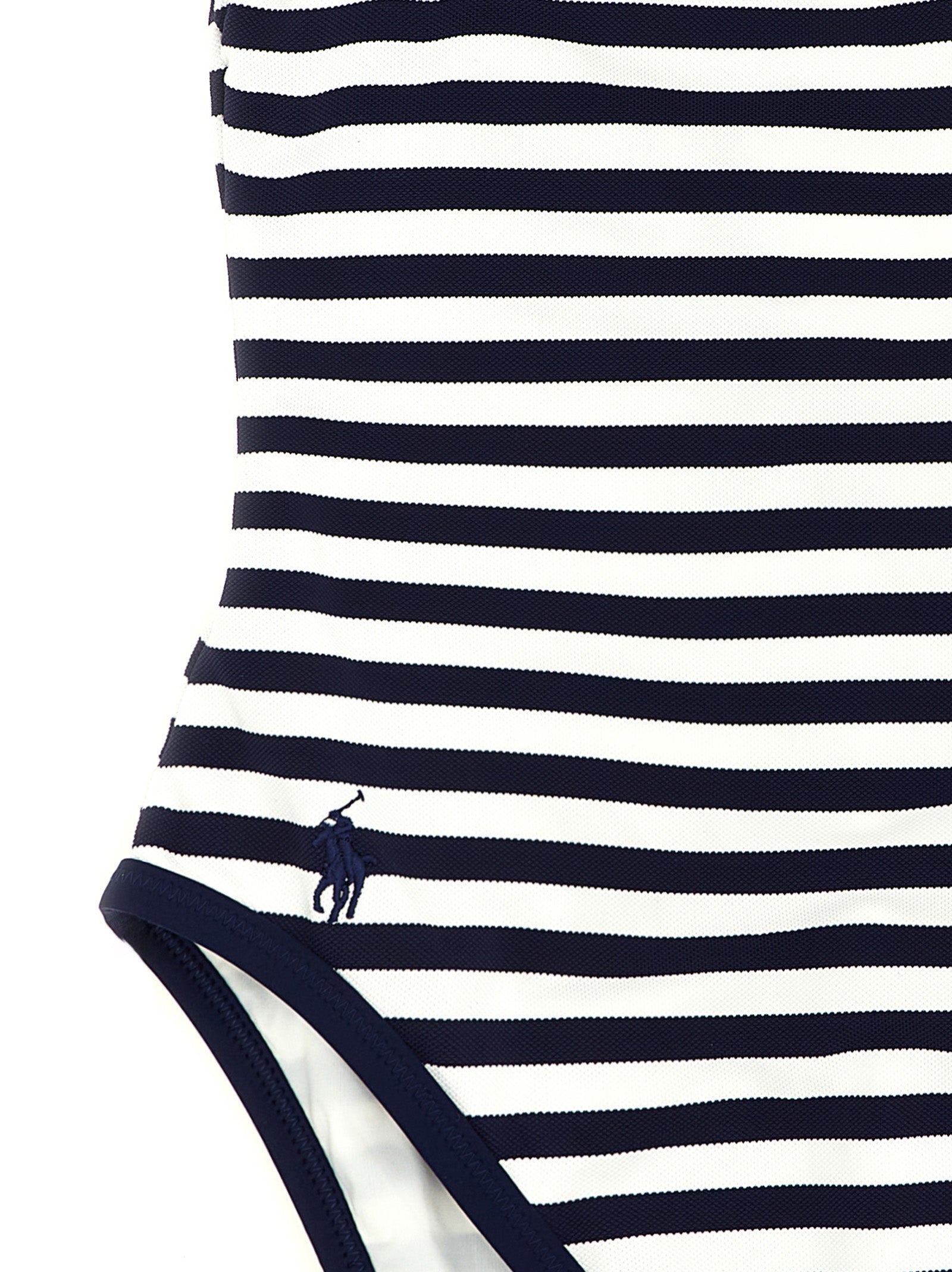Polo Ralph Lauren Blue Nylon One-Piece Swimsuit Polo Ralph Lauren