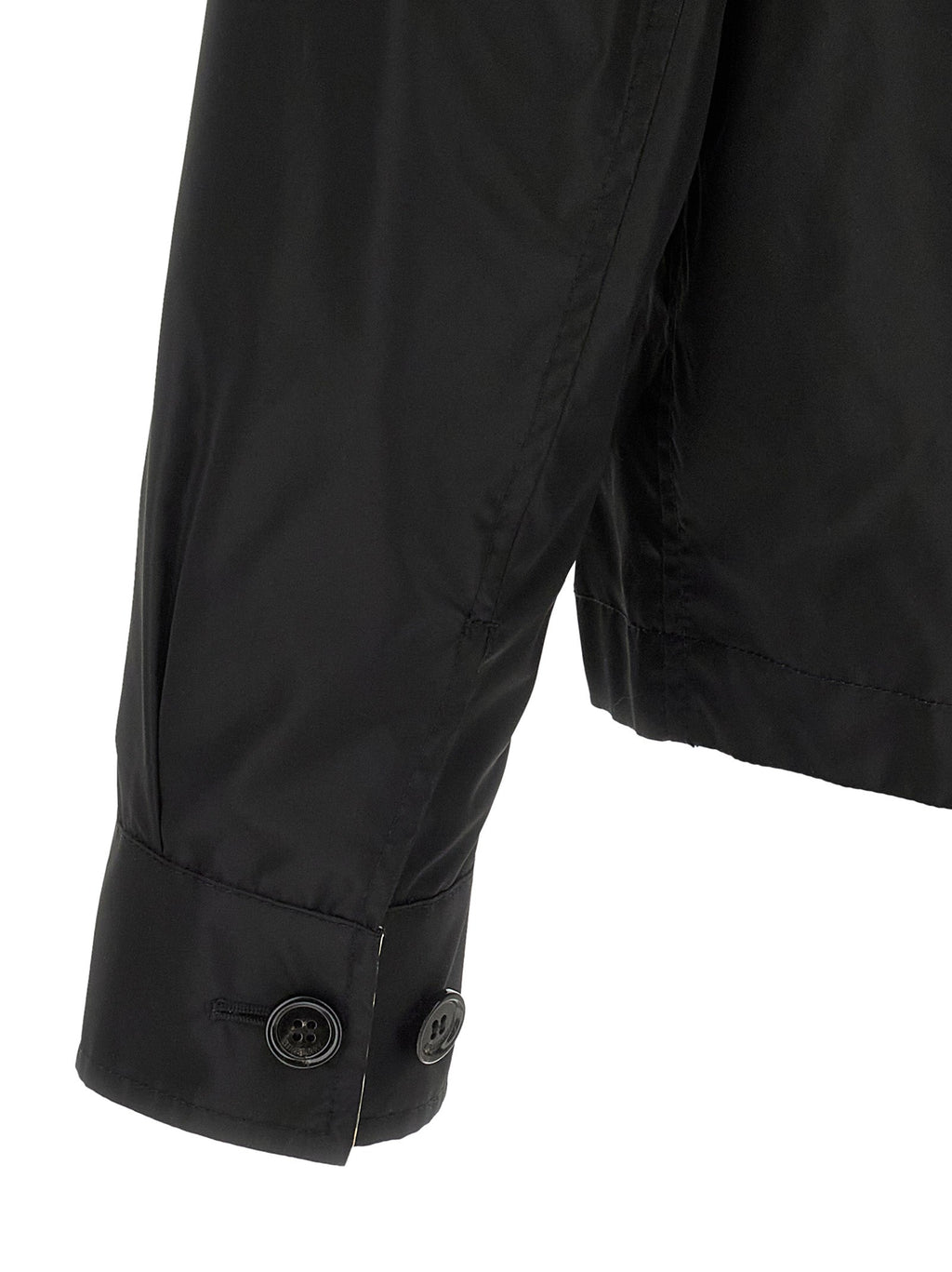 Burberry Black Polyamide Shell Jacket Burberry