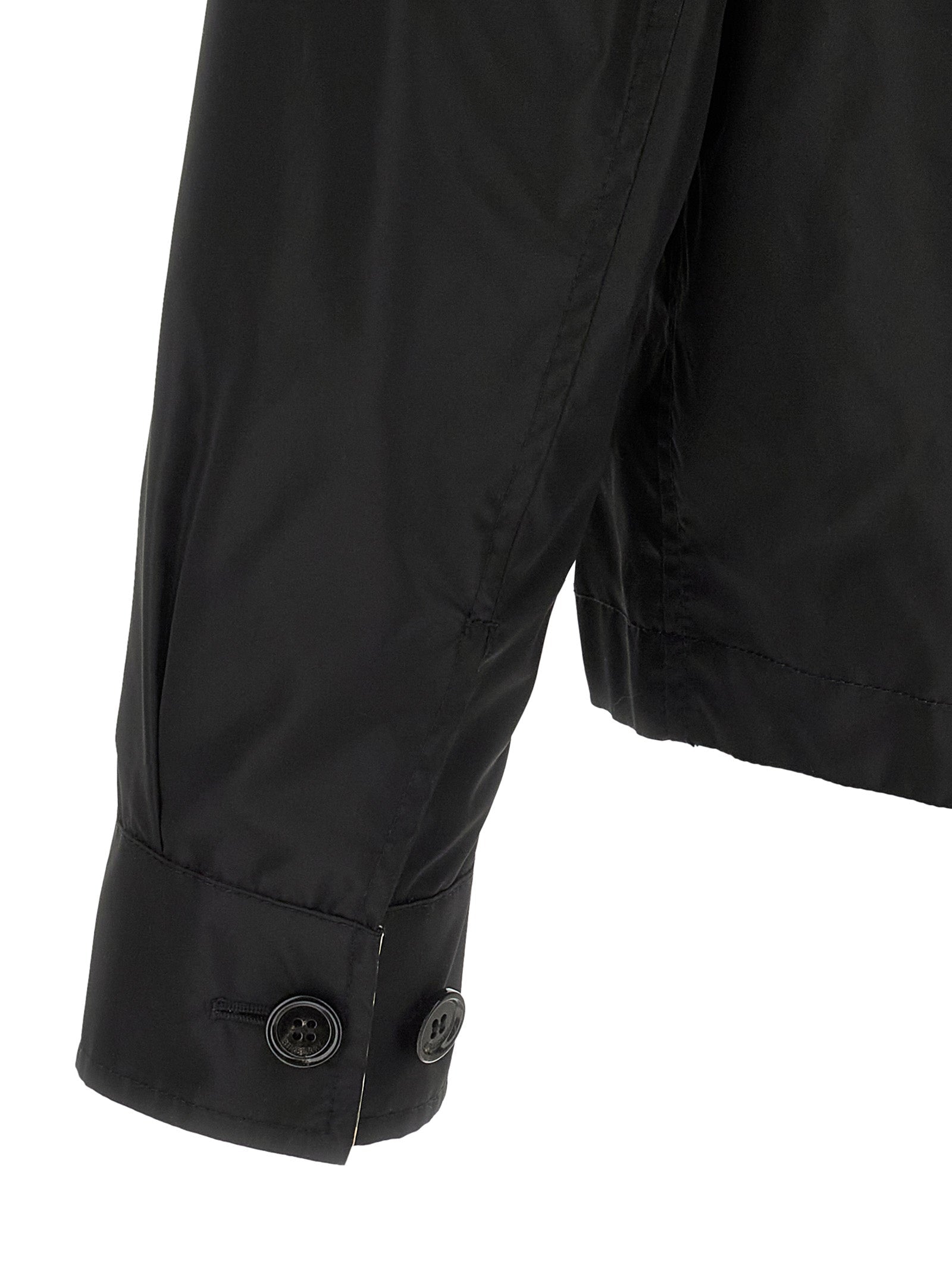 Burberry Black Polyamide Shell Jacket Burberry