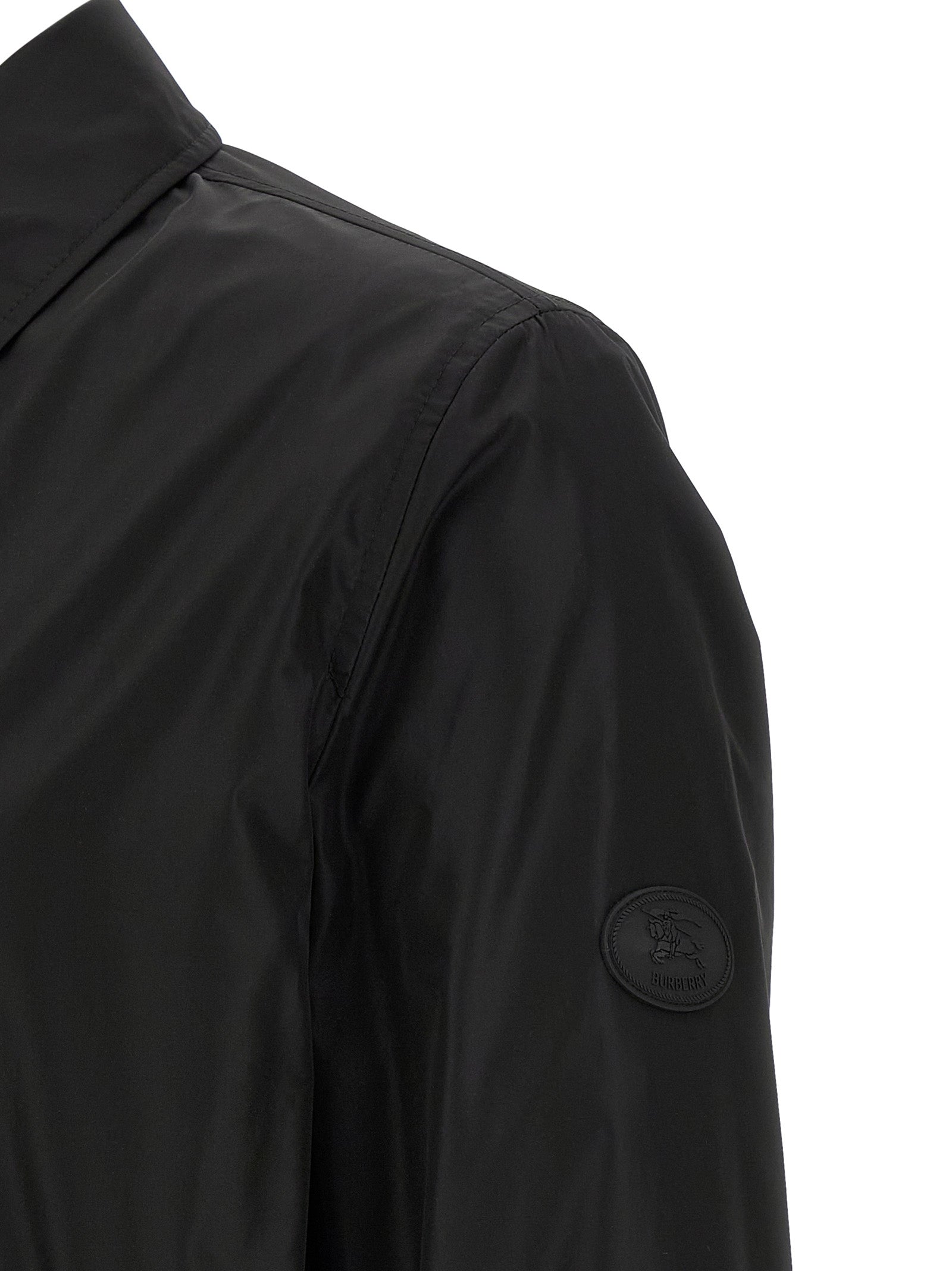 Burberry Black Polyamide Shell Jacket Burberry