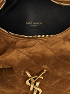 Saint Laurent Brown Calfskin Handbag Saint Laurent