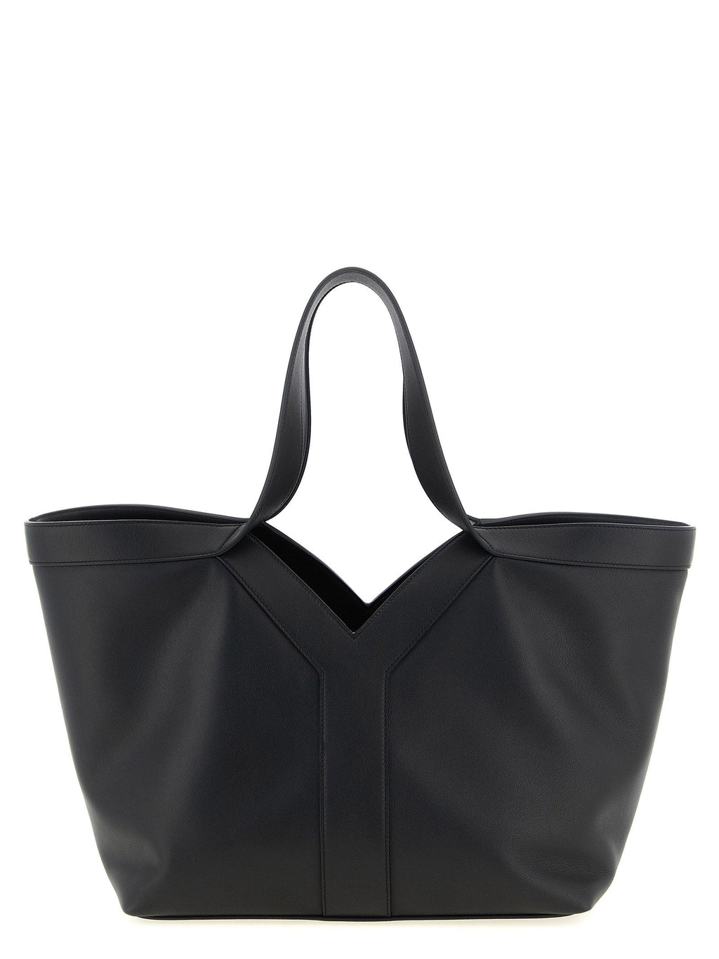 Saint Laurent Black Calfskin Tote Bag Saint Laurent
