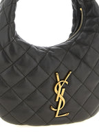 Saint Laurent Brown Lamb Leather Handbag Saint Laurent