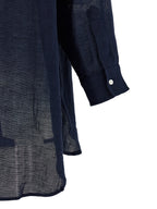 Polo Ralph Lauren Blue Organic Cotton Blouse Polo Ralph Lauren