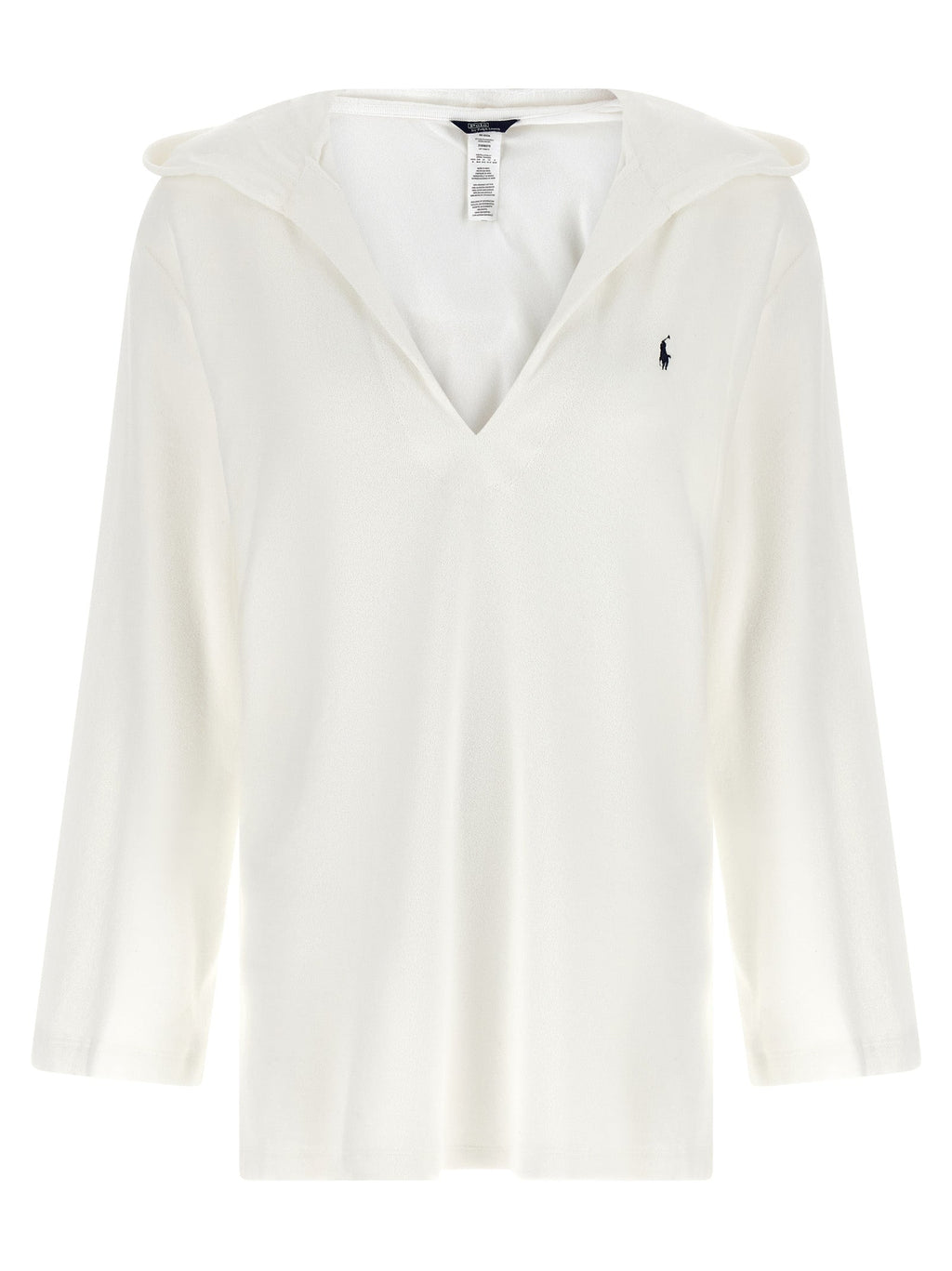 Polo Ralph Lauren White Organic Cotton Blouse Polo Ralph Lauren