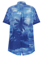 Polo Ralph Lauren Blue Cotton Shorts Polo Ralph Lauren