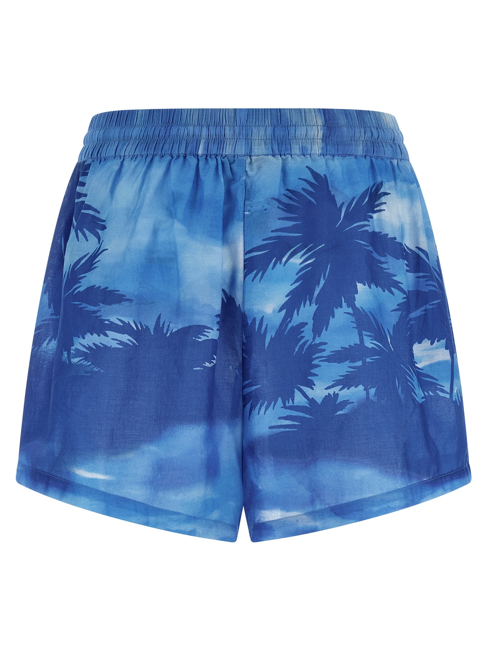 Polo Ralph Lauren Blue Cotton Shorts Polo Ralph Lauren