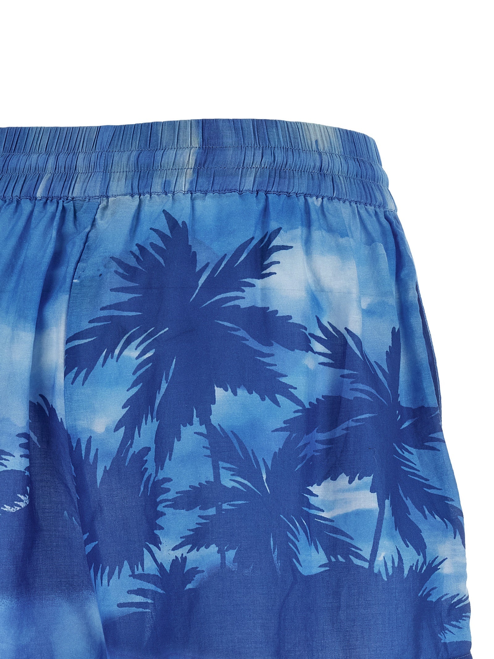 Polo Ralph Lauren Blue Cotton Shorts Polo Ralph Lauren