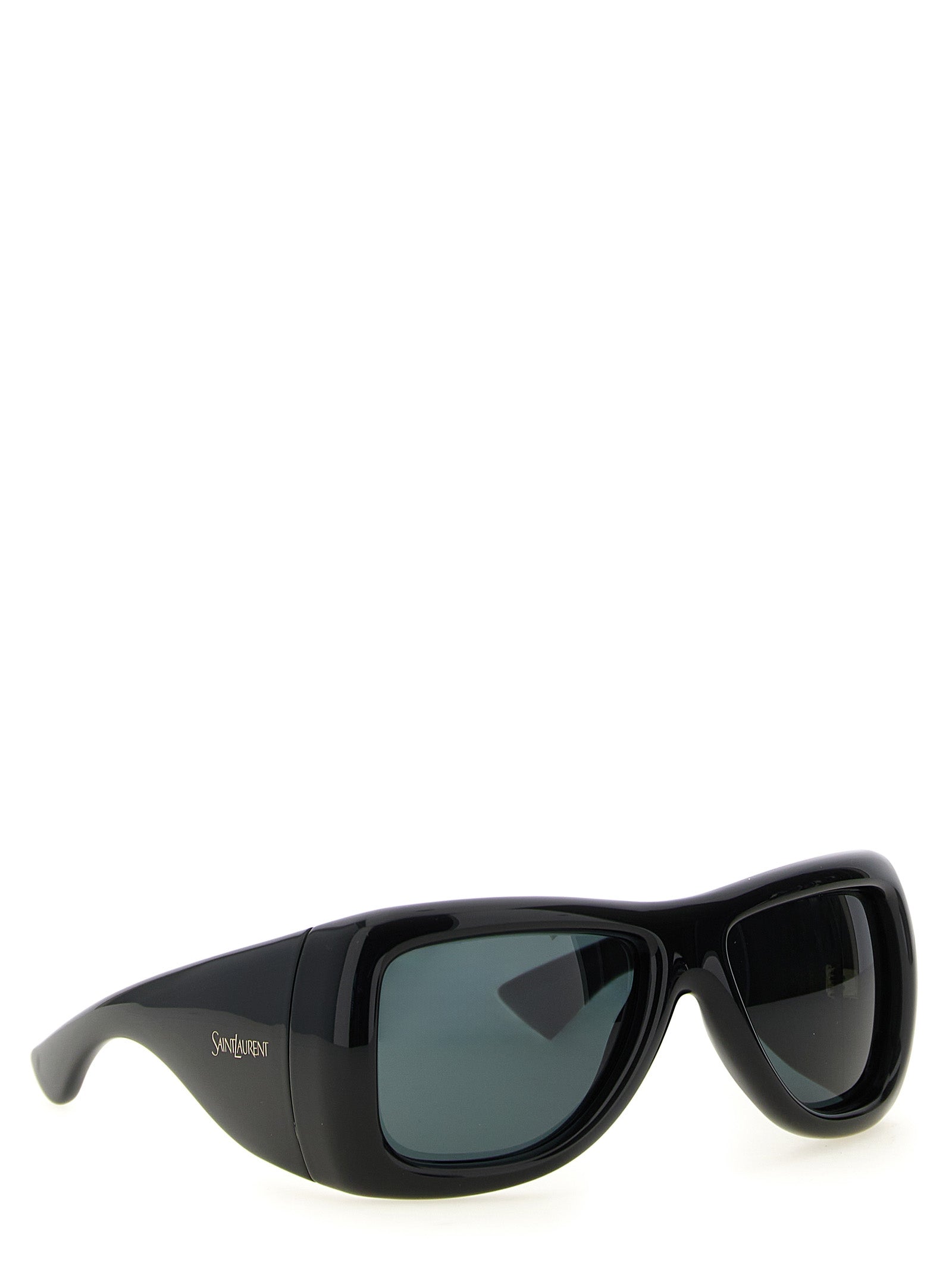 Saint Laurent Black Acetate Sunglasses