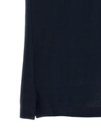 Fendi Blue Cotton Polo Shirt Fendi