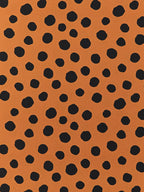 Valentino Garavani Brown Silk Scarf Valentino Garavani