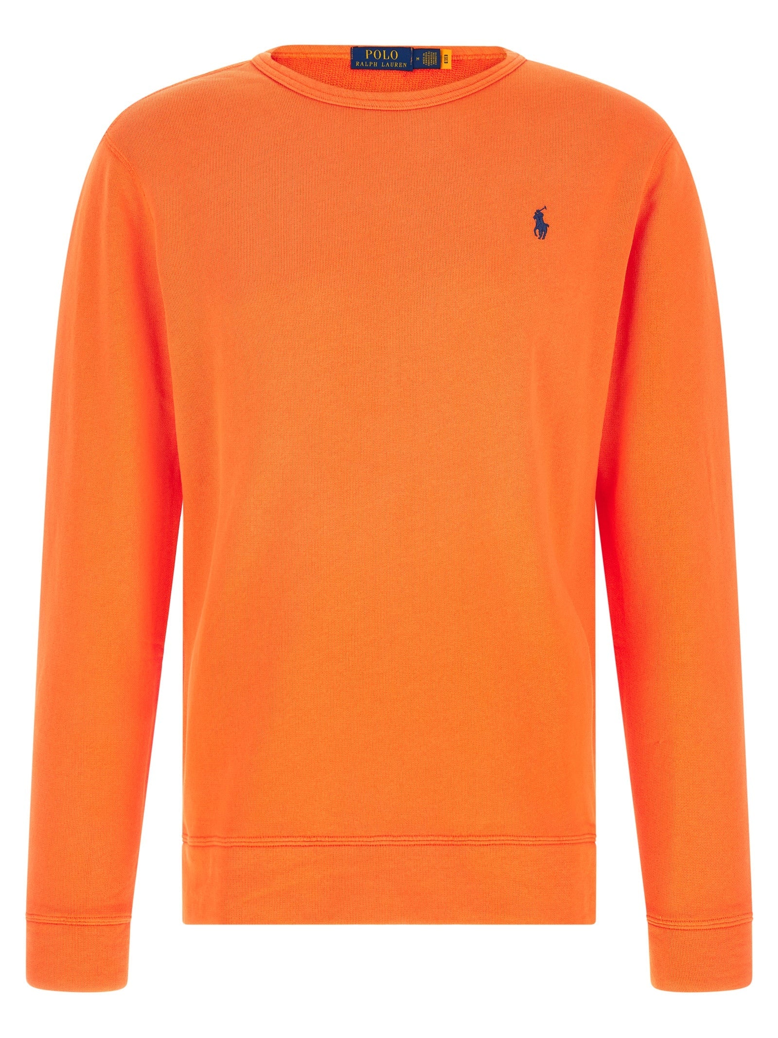 Polo Ralph Lauren Orange Cotton Sweatshirt Polo Ralph Lauren