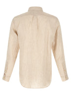 Polo Ralph Lauren Beige Linen Blouse Polo Ralph Lauren