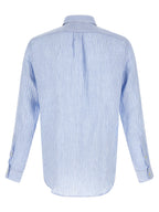 Polo Ralph Lauren Blue Linen Blouse Polo Ralph Lauren